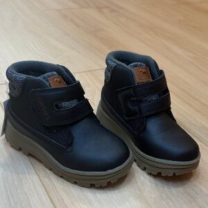 Carter's Black and Gray Kids Boots